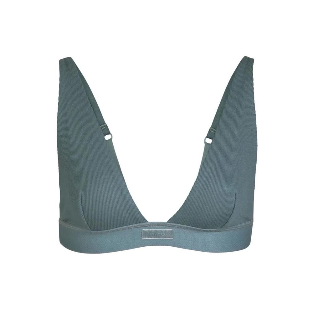 Skims cotton plunge bralette